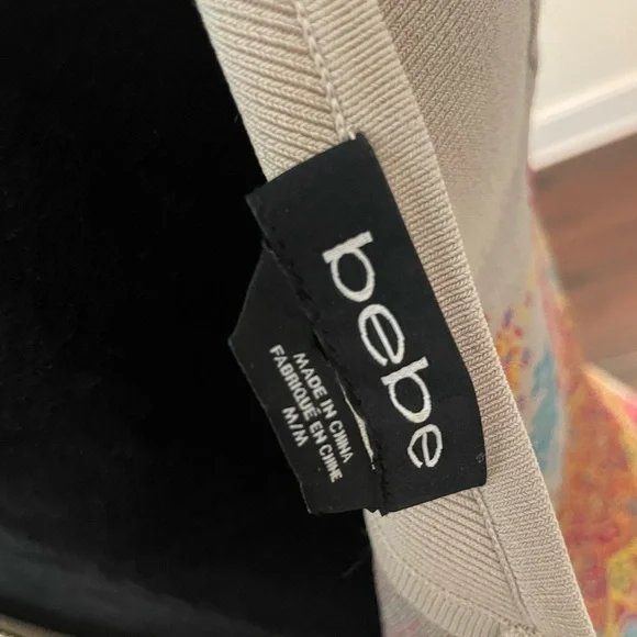 Bebe Sleeveless Spandex Multi color Dress - Picture 5 of 5